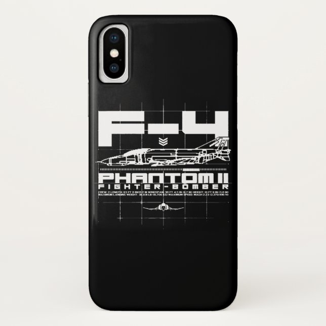 F-4 Phantom II Case-Mate iPhone Case (Back)