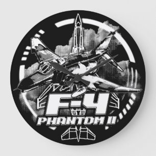 F-4 Phantom II Large Clock