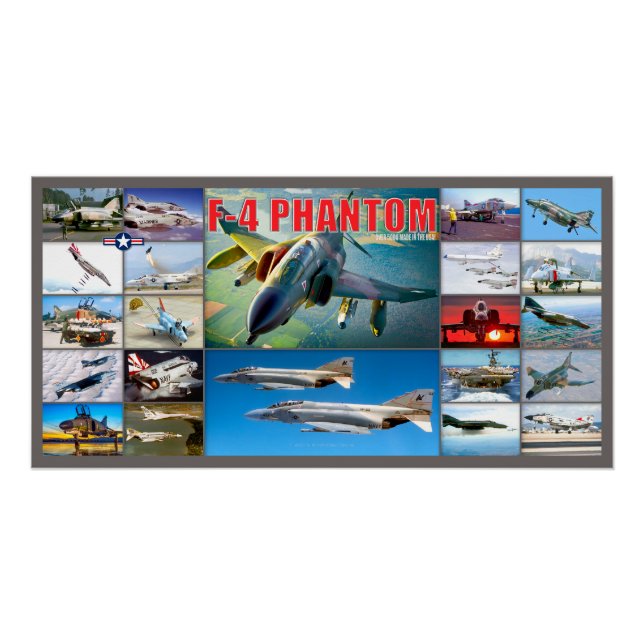 F-4 PHANTOM II “MONTAGE” POSTER (Front)