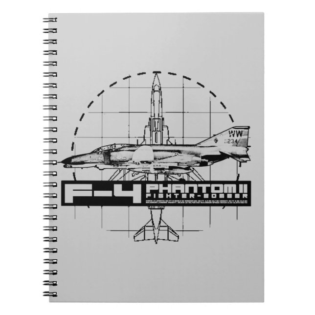 F-4 Phantom II Notebook (Front)