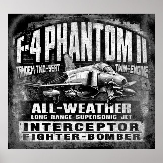 F-4 Phantom II Poster (Front)