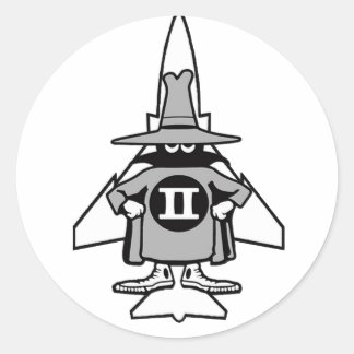 F-4 Phantom Spook Classic Round Sticker
