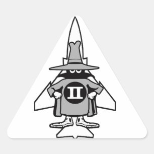 F-4 Phantom Spook Triangle Sticker