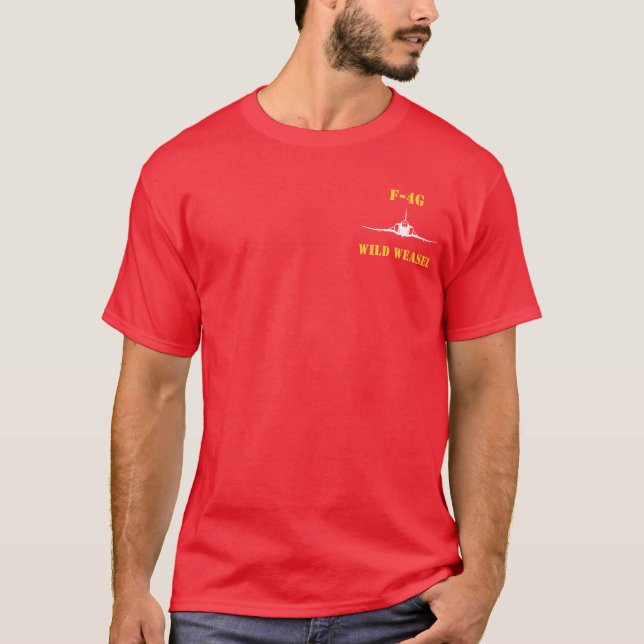 F-4 Wild Weasel T-Shirt (Front)