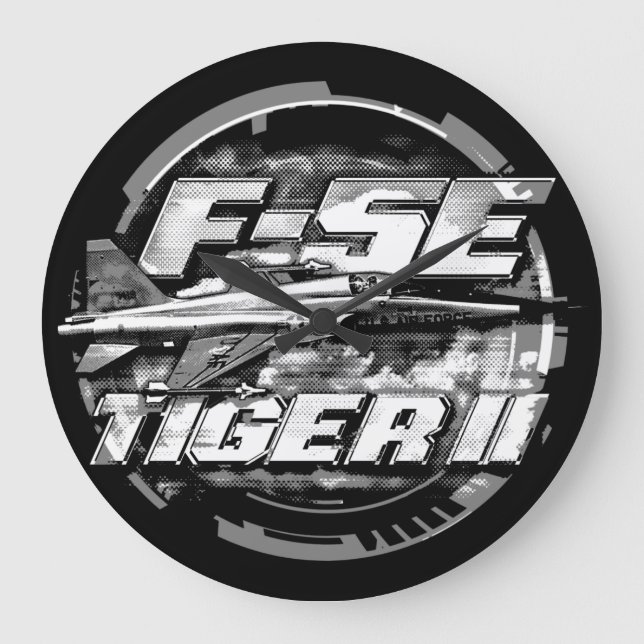 F-5E Tiger II Large Clock (Front)