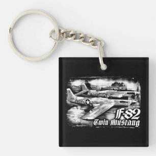 F-82 Twin Mustang Key Ring