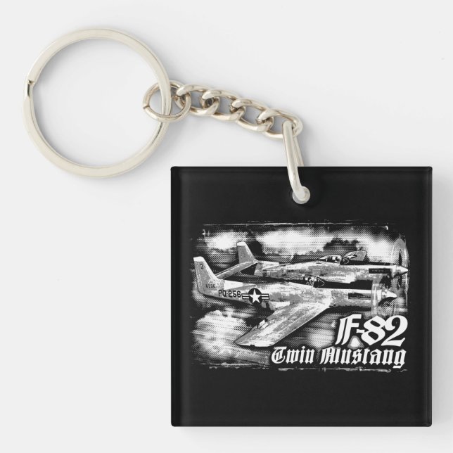 F-82 Twin Mustang Key Ring (Front)