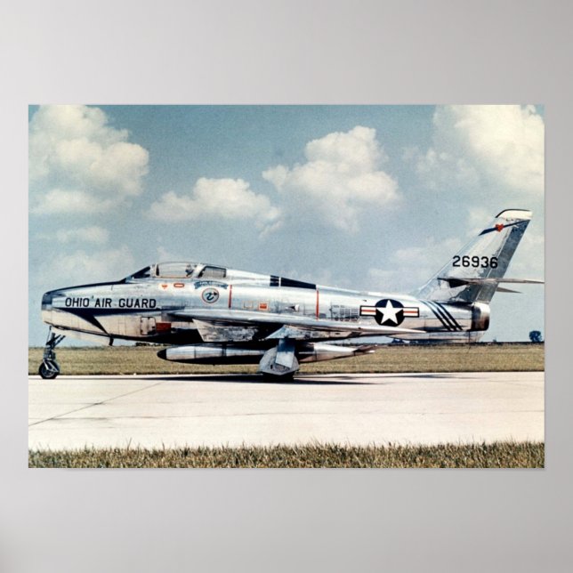F-84F Thunderstreak Poster (Front)