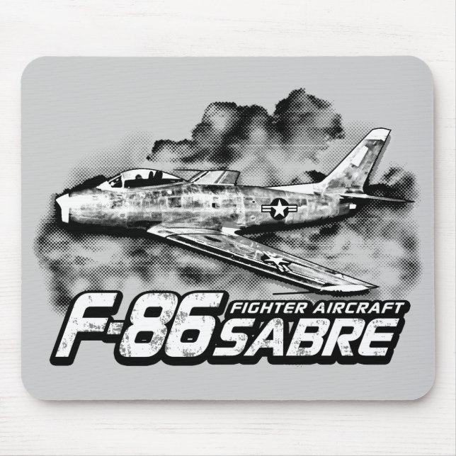 F-86 Sabre Mouse Pad (Front)