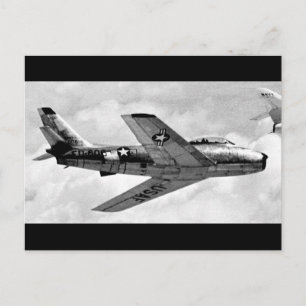 F-86 Sabre Postcard