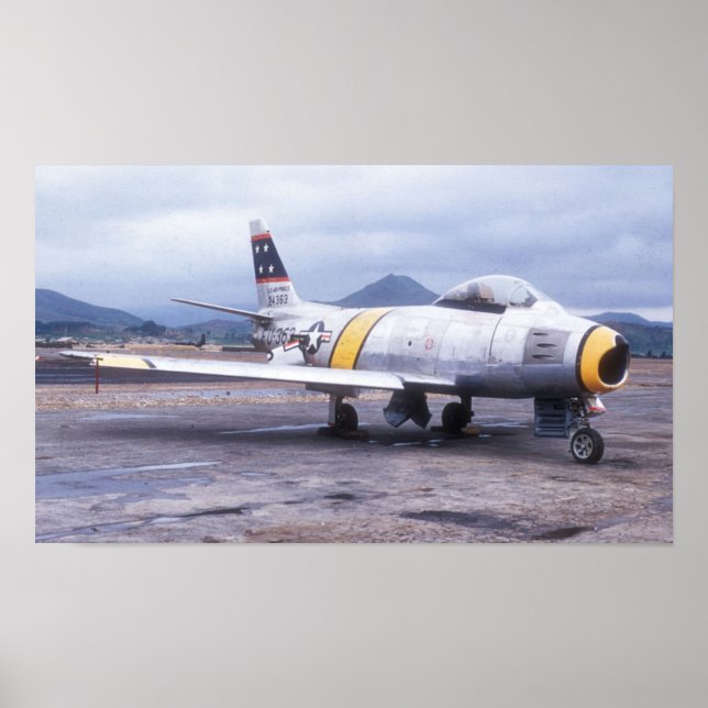 F-86 Sabre Poster (Front)
