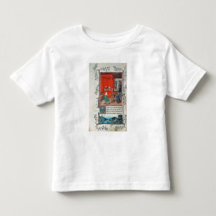 f.93v The Birth of John the Baptist and the Baptis Toddler T-Shirt