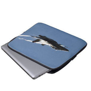 F/A-18 Fighter Jet Plane Air Show Stunt Laptop Sleeve