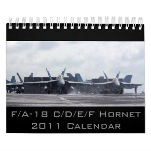 F/A-18 Hornet 2011 Calendar