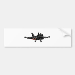 F/A-18 Hornet  Fighter Jet Bumper Sticker