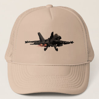 F/A-18 Hornet Fighter Jet Trucker Hat
