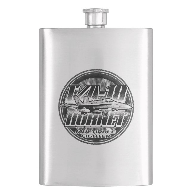 F/A-18 Hornet Flask Classic Flask (Front)