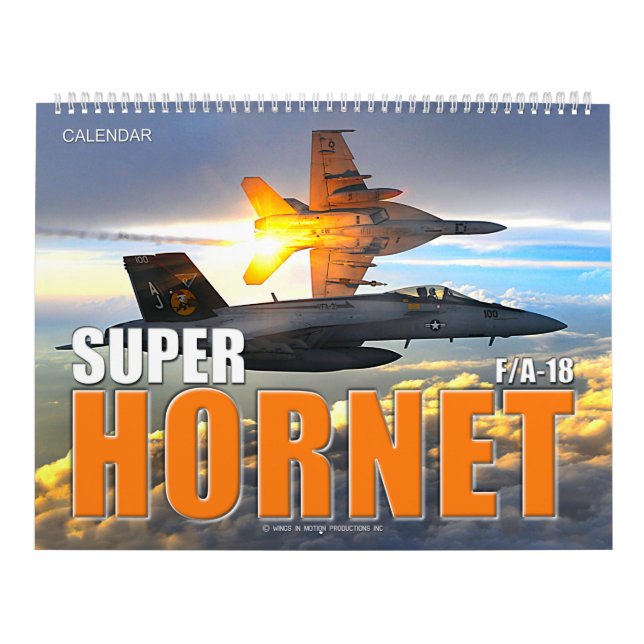 F/A-18 SUPER HORNET Calendar (Cover)