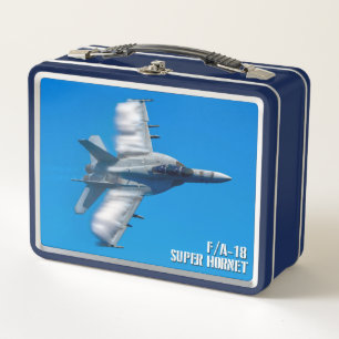 F/A-18 SUPER HORNET METAL LUNCH BOX