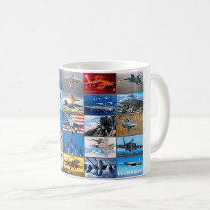 F/A-18 SUPER HORNET “MONTAGE” COFFEE MUG