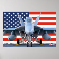 F/A-18 SUPER HORNET US FLAG