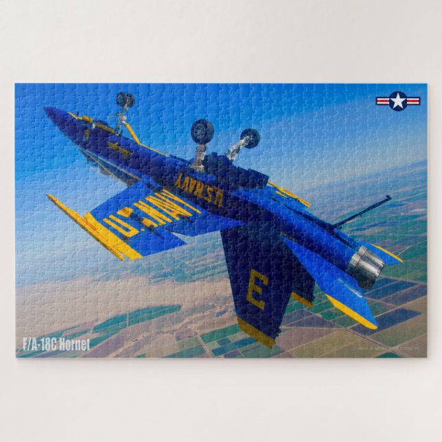 F/A-18C HORNET (20x30 INCH) Jigsaw Puzzle (Horizontal)