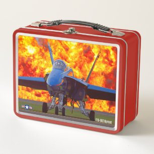 F/A-18C HORNET METAL LUNCH BOX