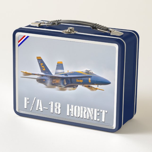 F/A-18C HORNET METAL LUNCH BOX (Front)