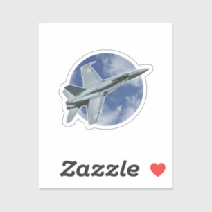 F/A-18C Hornet on a Circular Cloud