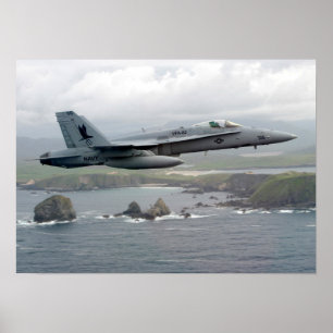 F/A-18C Hornet Poster