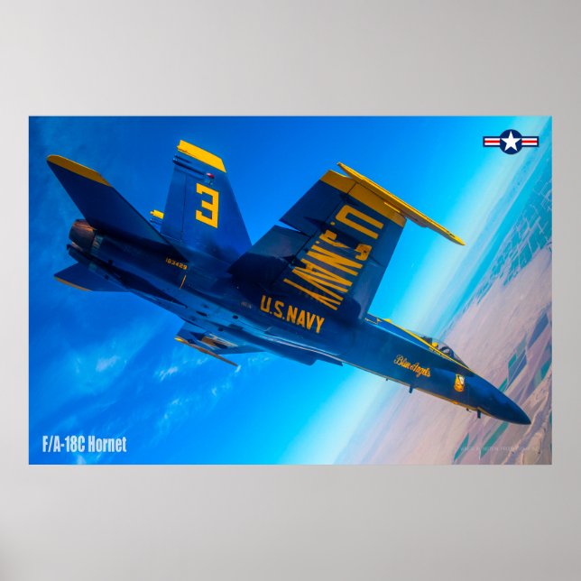F/A-18C HORNET POSTER (Front)