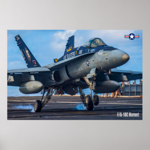 F/A-18C HORNET POSTER