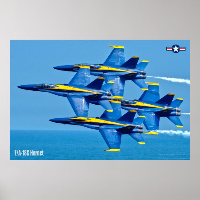 F/A-18C HORNET POSTER (Front)