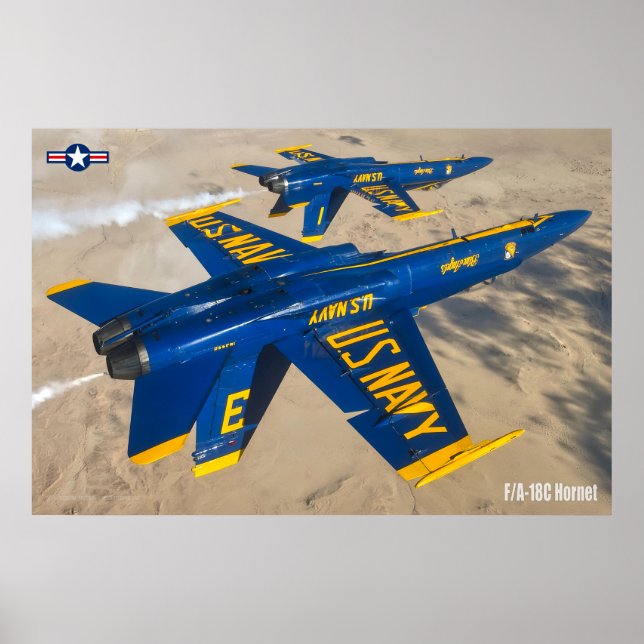 F/A-18C HORNET POSTER (Front)