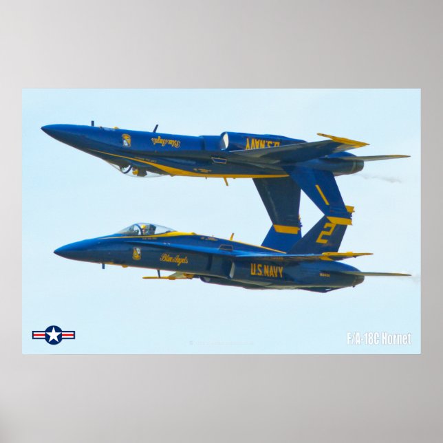 F/A-18C HORNET POSTER (Front)