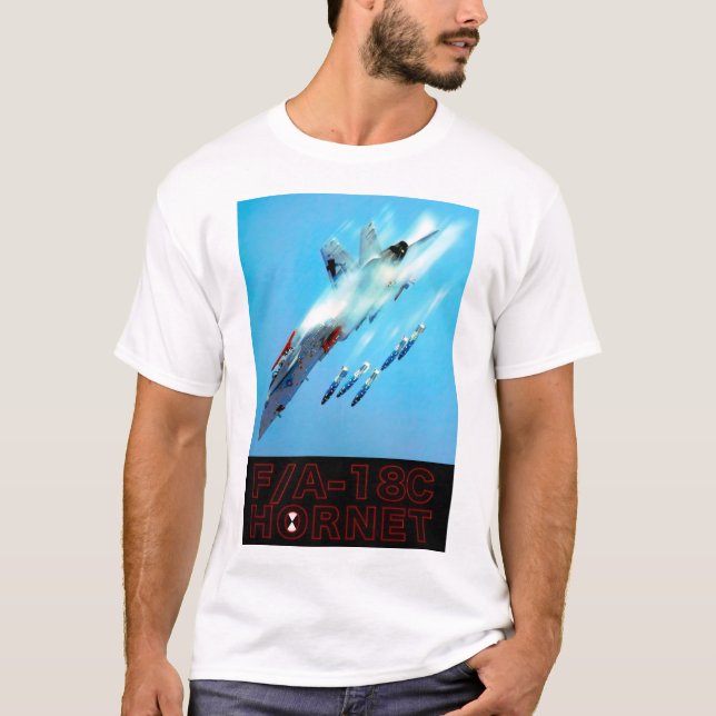 F/A-18C HORNET T-Shirt (Front)