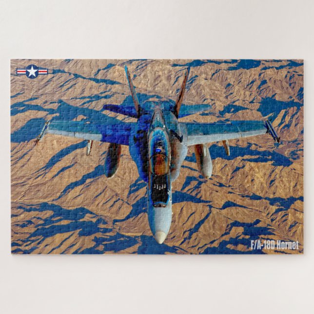 F/A-18D HORNET (20x30 INCH) Jigsaw Puzzle (Horizontal)
