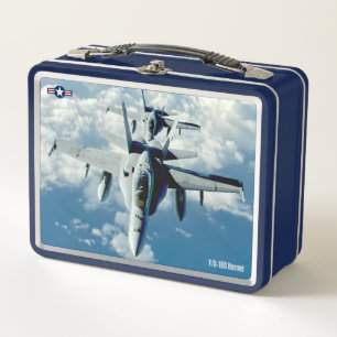 F/A-18D HORNET METAL LUNCH BOX