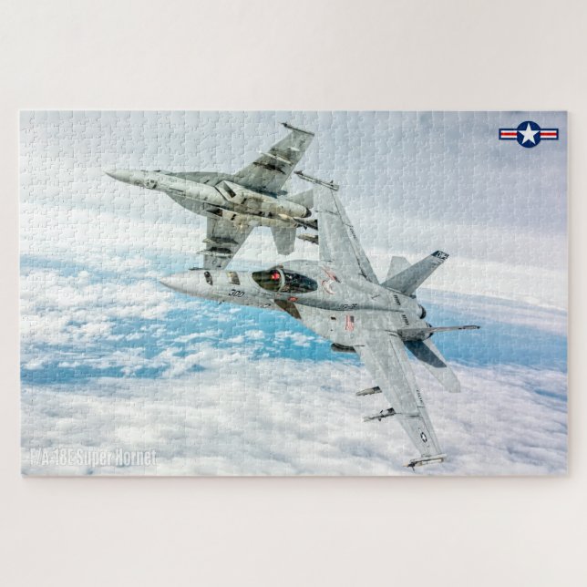 F/A-18E SUPER HORNET (20x30 INCH) Jigsaw Puzzle (Horizontal)