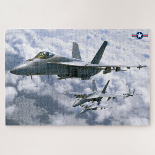 F/A-18E SUPER HORNET (20x30 INCH) Jigsaw Puzzle