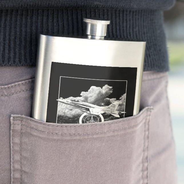 F/A-18E Super Hornet Hip Flask (In Situ)