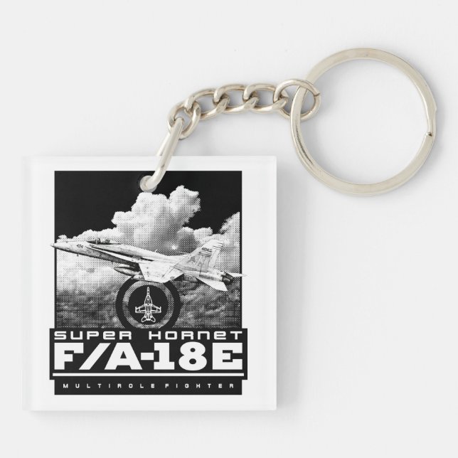 F/A-18E Super Hornet Key Ring (Back)
