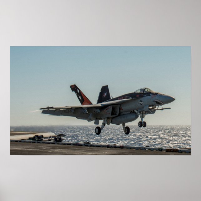 F/A-18E Super Hornet Poster (Front)