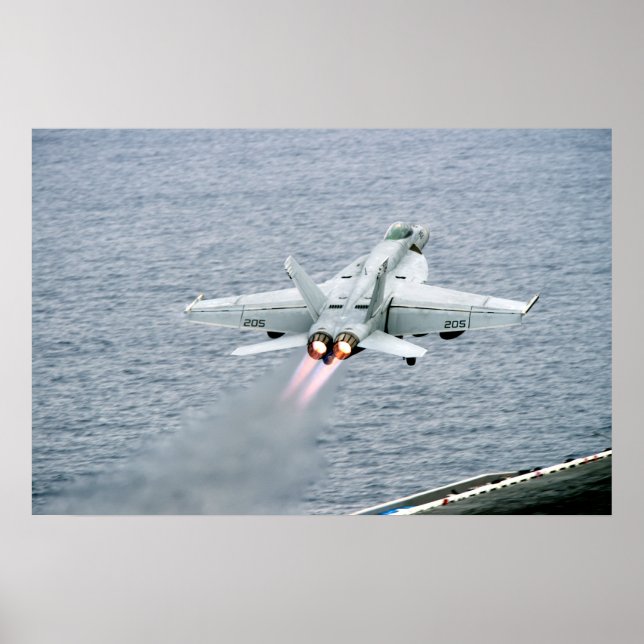 F/A-18E Super Hornet Poster (Front)