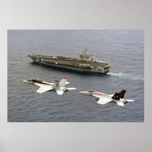 F/A-18E Super Hornet Poster