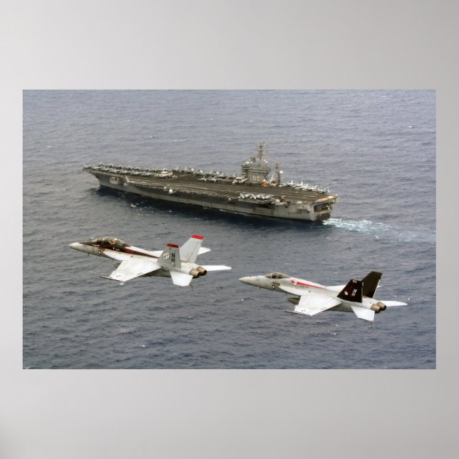 F/A-18E Super Hornet Poster (Front)