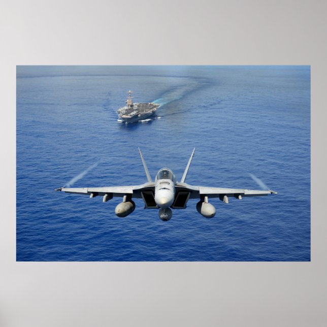 F/A-18E Super Hornet Poster (Front)