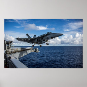 F/A-18E Super Hornet Poster