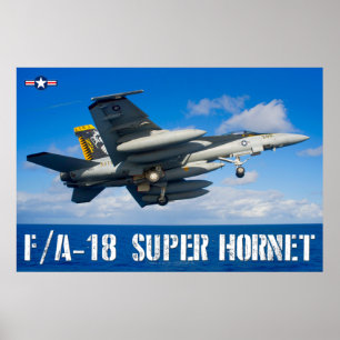 F/A-18E SUPER HORNET POSTER