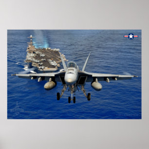 F/A-18E SUPER HORNET POSTER
